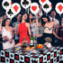 30 Pcs 12 Inches Casino Balloons, Poker Decoration Latex Balloons for Birthday Party Decorations