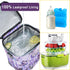 BLantt Pack 4 9 Breastmilk Bag with Ice Fits Bottles Up To Ounce Insulated Breast Milk Cooler on the Go with Strap Baby