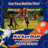 Kickerball Swerve and Curve Size 4 Soccer Training Ball for Indoor and Outdoor Play, Fun for Kids and Adults