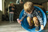 Pacific Play Tents Kids Find Me Multi Color 6 Foot Crawl Tunnel - Red, Yellow & Blue, 6'L x 19"T