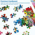 300 300 20.5 15 inch Pieces Puzzle for Adults | Flowers House Puzzle | Recycled Cardboard Large Piece Jigsaw Puzzles
