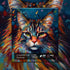 Cat Puzzles for Adults, 1000 Pieces Animal Kitten Portrait Painting, Challenging Art Puzzle