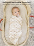 3 Pack 47 47 inches, Konssy Muslin Swaddle Blankets for Unisex, Newborn Receiving Blanket, Large x Soft Breathable