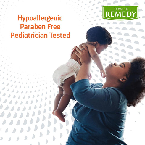 Medline Remedy Clinical Zinc Oxide Paste, Skin Protectant (4 oz Tube), Vanilla Scent, Diaper Rash Cream