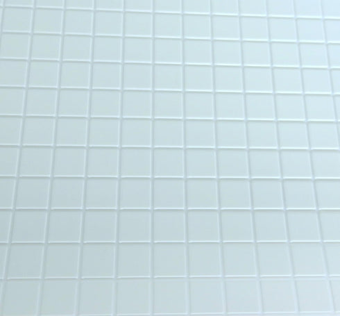 Melody Jane Dolls Houses 1:12 1:24 Handley Dolls House Miniature Scale Kitchen Bathroom Flooring White Tile Sheet