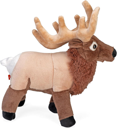 12 inches Wild Republic Cuddlekins, Elk Plush, Stuffed Animal, Plush Toy, Gifts for Kids