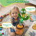 120 Ayeboovi Dancing Talking Cactus Baby Toys Interactive Toy Repeating Records What You Say Volume Adjustable Singing