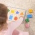 Melissa & Doug Wooden Chunky Shapes Puzzle (8 pcs) - FSC Certified
