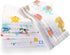 Tatuo 10 Pack Muslin Baby Burp Cloth Soft Washcloths 20'' x 10''