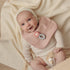 Set of Vegan Leather Buttery Soft Silicone Free Baby Bibs with Pocket for Feeding Drooling and Eating - Easy Clean