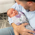Sweet Jojo Designs Lavender Purple Boho Shabby Chic Floral Girl Baby Swaddle Blanket Infant Newborn Lightweight Jersey