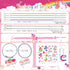 SUZUTOY Bracelet Making Kit for Girls, Unicorns Gifts for Girls, Arts and Crafts for Kids Ages 4-12, Beads for Bracelet