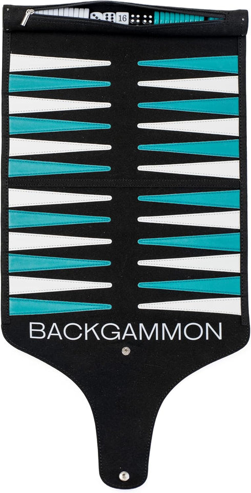 Backgammon Backgammon Set Backgammon Sets Backpacking Travel Game | Lightweight Roll-up | Travel for Adults | Portable