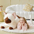IKASA Giant Siamese Cat Stuffed Animal Plush Toy, Big Jumbo Soft Toy, 30" Cute Huge Size Fluffy Plushie, Gifts for Kids