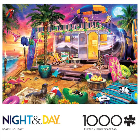 Buffalo Games - Beach Holiday - 1000 Piece Jigsaw Puzzle
