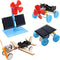 4 in 1 Solar Power & Electric Motor STEM Kits, Science Experiment Projects for Kids, DIY Educational Engineering