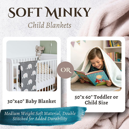 FV Bold Graphics (50"x60", Boys Little Adventurer Swaddle Blanket. Camping Hiking Explorer Soft Throw, Nature Lover