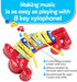 8 2+, 8 2 Small World Toys Xylophone for Kids: Key Colorful Xylophones for Toddlers Age Kids Musical Instrument