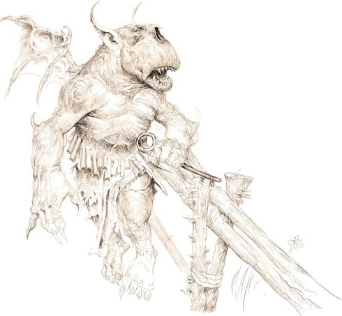 Free League Forbidden Lands: Book of Beasts - Hardcover RPG Expansion, Free League Publishing