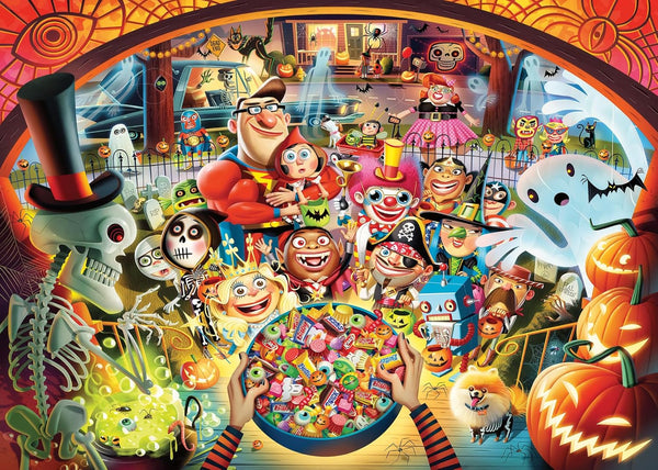 Ravensburger Trick or Treat by Dean Macadam 1000 Piece Jigsaw Puzzle for