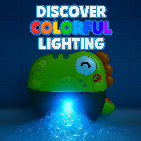Bath Bubble Machine - Bathtub Bubble Machine Bath Toys | Bathtub Bubble Machine, Light Up Bubbles Maker for Bathtub