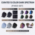 MiniMythos Toys 12 Pack 3D 12-Color Set 8+ Printed Dragon Eggs with Dragons Inside, Articulated Crystal Dragons, Dark