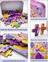 LELEMON Puzzles for Kids Ages 4-8, 60 Piece Jigsaw Puzzles for Ages 3-5, Educational Learning Games in Metal Box
