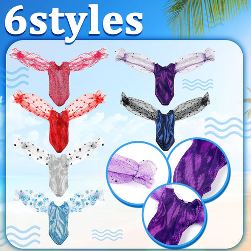 Bencailor 6 Pcs Doll Clothes for 11.8 Inch Doll, Summer Tops Swimwear Robe Doll T Shirt Dress Winter Coat Outfit