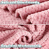 4 Pack 30 40'' Reginary Fuzzy Blanket x Waffle Flannel Baby Throw Blankets Warm Nursery & Crib Blankets for Girl & Boy
