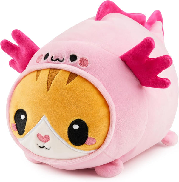 JOYIN Axolotl Plush Toy, Kawaii Axolotl Cat Plush Toy, 11" Soft Plushie,