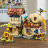 Set, 14+, (1242 HIGH GODO Honey Workshop Mini Building MOC Street View Simulation Architecture Toy, Collectible Gifts