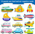 Magnetic Puzzles for Kids Ages 1-3, Travel Toddler Puzzles for Boys & Girls 2-4 Year Road Trip Gift