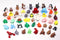 53 PCS Animals Figures, 3D Printed Animals Figurines, Articulated, Fidget Toys, Fun