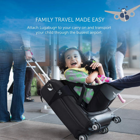 Travel Seat for Kids, The Original and Patented Ride-On Suitcase for Toddlers, Child Carrier for Carry-On Luggage