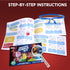 Klever Kits Amazing Science Kits with 85+ Experiments, STEM Activities for Kids Aged 6-8+