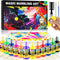 Water Marbling Paint Kit,Easter Basket Stuffers,Arts and Crafts for Kids,Birthday Gifts for