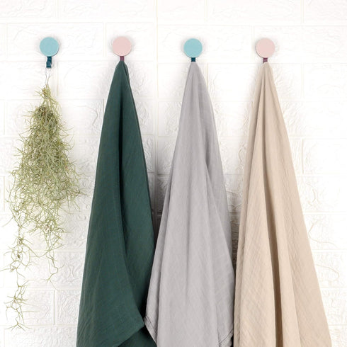 47 47 inches, Set 3 Meracorallo Muslin Swaddle Blanket Silky Soft Receiving Blanket Neutral Swaddle Wrap for Baby Boys