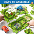 Bennol 56 Jigsaw Puzzle Race Track Car Set, Toddler Toys for Boys Age 2-5, Gifts for Kids