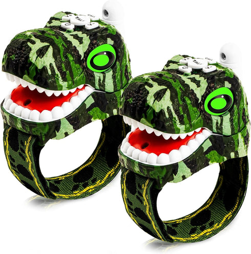 Dinosaur Walkie Talkies for Kids, 2 Way Radios for Boys & Girls Ages 3-12, Long Range Outdoor Adventure Gifts