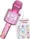 Move2Play Kids Karaoke Microphone, Personalize with Jewel Stickers, Birthday Gift for Ages 3+