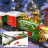 Xelabrion Set 3-5 4-7 4-8, Set Set 3 4 5 6 Train for Kids Classic Christmas Electric Train Toys with Locomotive Engine