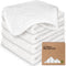 5-Pack Muslin Baby Washcloths for Newborn 12x12" Soft Absorbent Organic Cotton Muslin