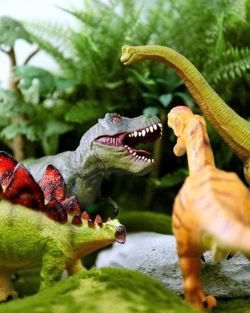 RECUR 13" Brachiosaurus Dinosaur Toy - Jurassic Figure for Kids, Safe Odorless Hand-Painted Collectors Gift