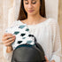 HusBuy Portable Changing Pad for Baby - Waterproof Travel Diaper Changing Mat with Built-in Pillow - Foldable