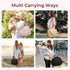 Large Capacity Crossbody Diaper Bag for Moms