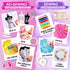 1500+ 6 6 7 8 9 10 11 12+ Sunrad PCS Fashion Designer Kits for Girls with Mannequins, DIY Arts & Crafts Sewing Kit