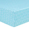 Trend Lab Jersey Fitted Crib Sheet, Leaves