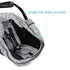 JJ Cole Winter Baby Car Seat Cover with Warm Sherpa Lining for Baby Seat or Stroller - Cuddly Gray
