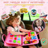 Pnooe 1-3 2-4 Toddler Busy Board Montessori Toys for Toddler Year Old, Girl Birthday Gift, Preschool Educational