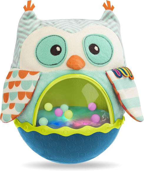 B. toys- B. baby- Owl Be Back- Baby Toy, Crawling, Tummy Time, Sensory & Musical Toy for Babies
